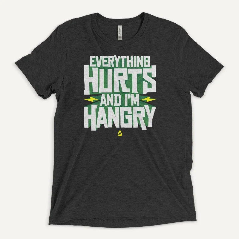 Everything Hurts And I'm Hangry Men's Triblend T-Shirt