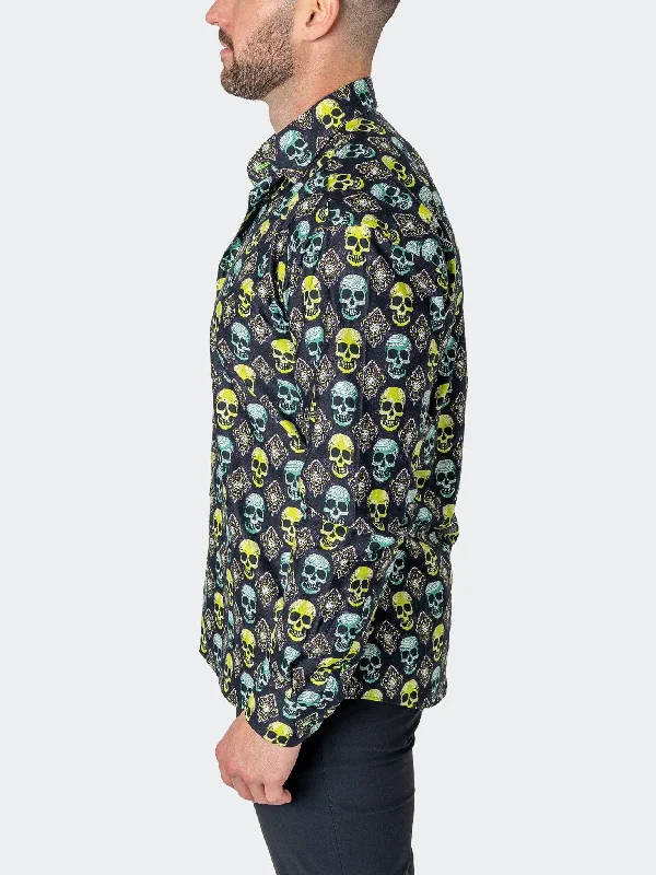 Deep Savings Fibonacci SkullVoodo Green
