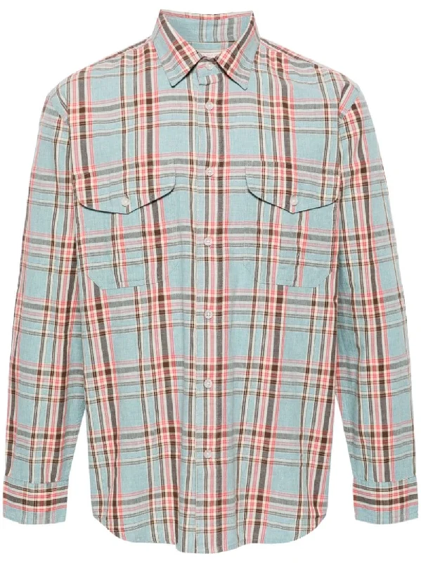 Filson Men's Shirts Clear blue