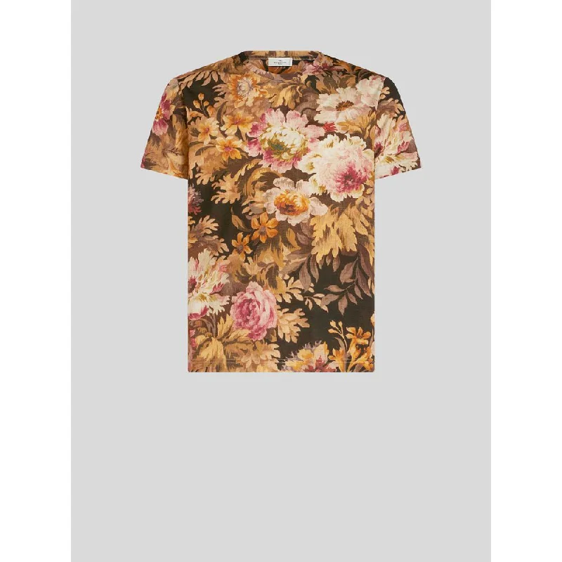 Great Deal FLORAL PRINT T-SHIRT
