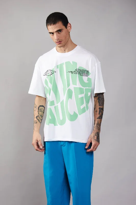Warehouse Sale Flying Saucer Oversized T-Shirt