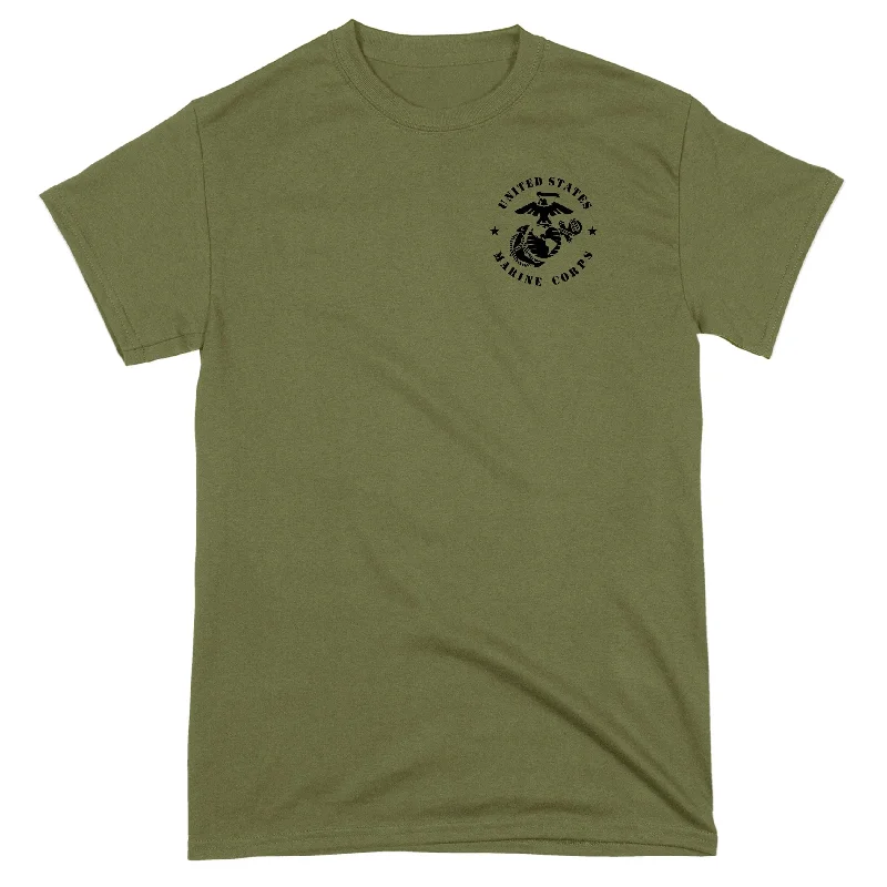 Daily Deals Closeout Full Circle USMC Chest Seal T-shirt