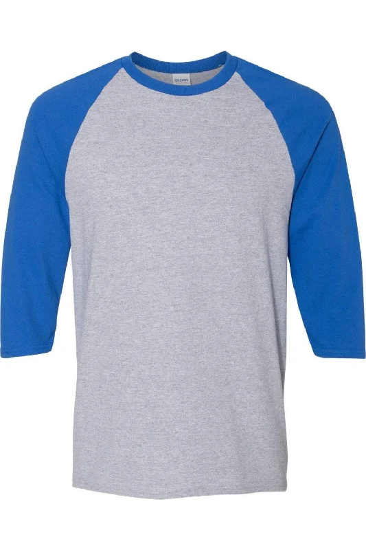 Bargain Blast Gildan Heavy Cotton Raglan Three-Quarter Sleeve T-Shirt
