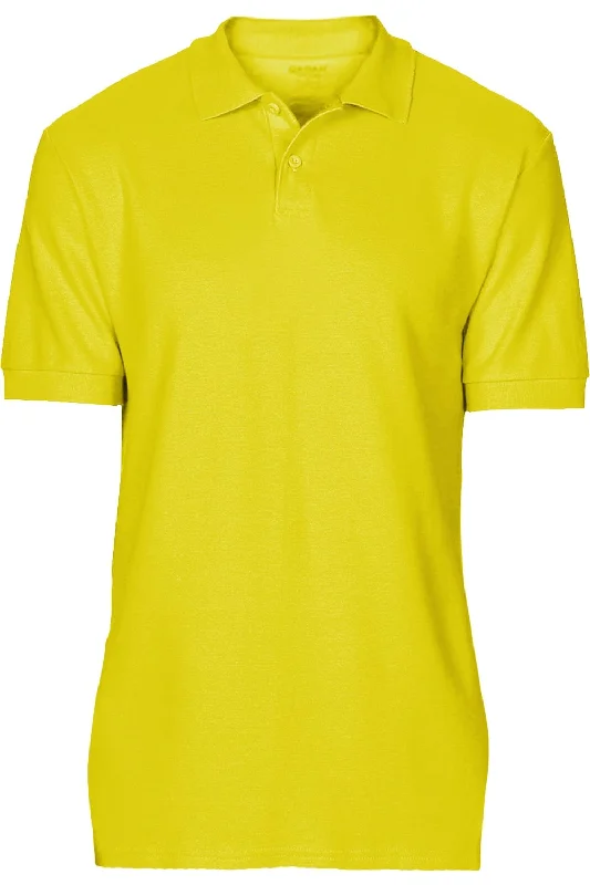 Instant Deal Gildan Softstyle Mens Short Sleeve Double Pique Polo Shirt