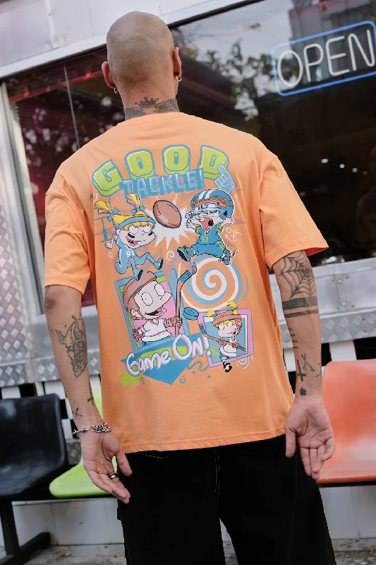 Closeout Sale Good Tackle Oversized T-shirt