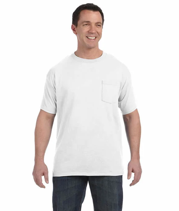 Referral Discount 5590 - Hanes Mens Authentic-T Pocket T-Shirt