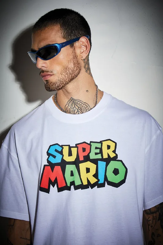 The Best Deal Happy Mario Oversized T-shirt