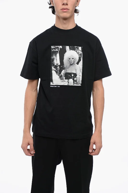 Honey Fucking Dijon Printed DORIANA COREY Crew-neck T-shirt