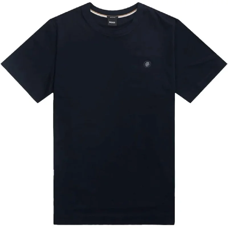 Weekend Savings Extravaganza Hugo Boss Men's Taut 01 Short Sleeve Crew Neck T-Shirt, Black