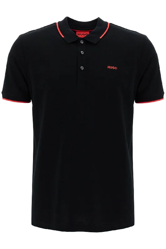 Hugo Men's Slim Fit Piqué Polo Shirt