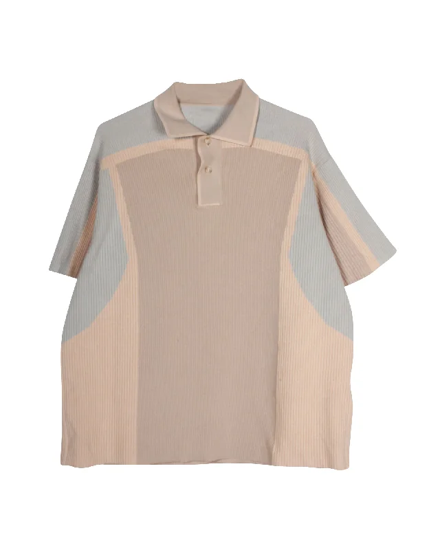 Unwind with Weekend Discounts Jacquemus Le Polo Blé Polo Shirt in Beige Cotton