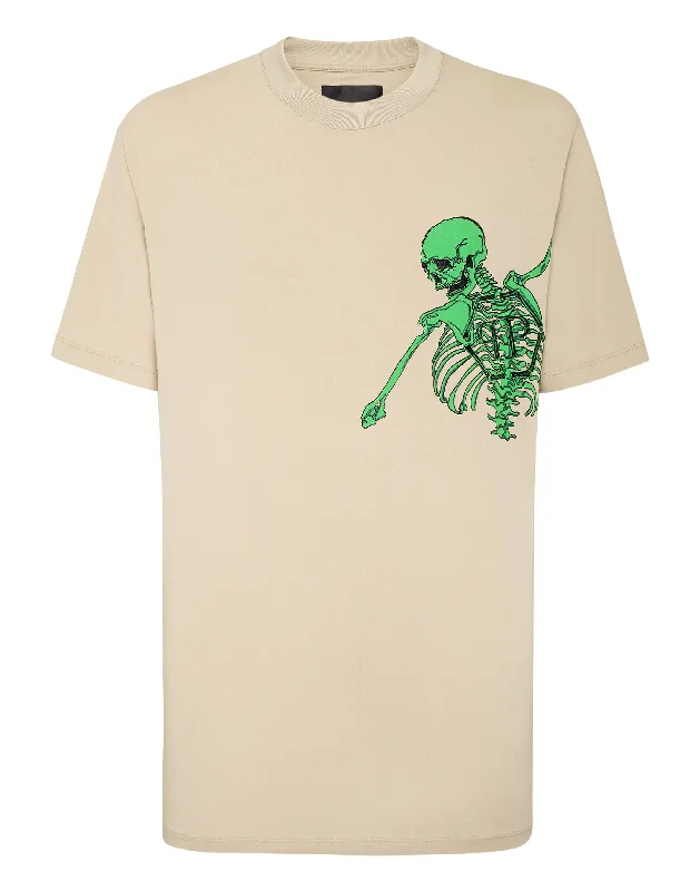 Unmissable Offer Jersey T-shirt Round Neck SS Skeleton