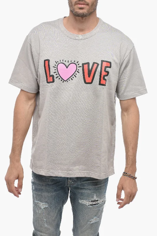 Junya Watanabe by Comme de Garcons Crewneck LOVE Printed T-shirt