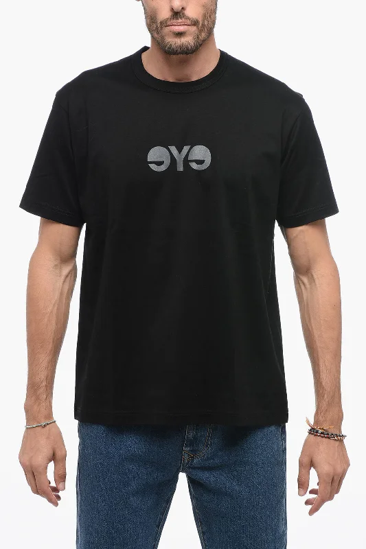 Junya Watanabe EYE Crew Neck Cotton T-Shirt with Print