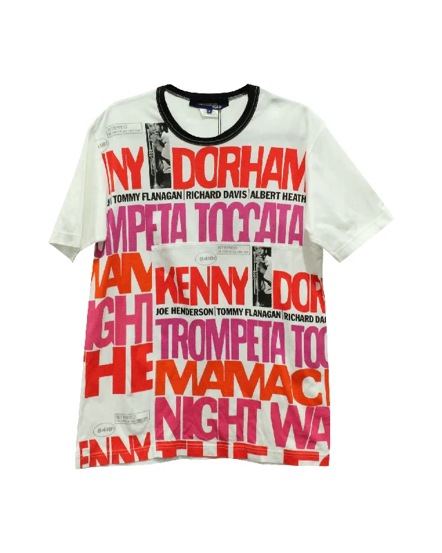 Mega Sale Junya Watanabe Graphic T-shirt in White Cotton