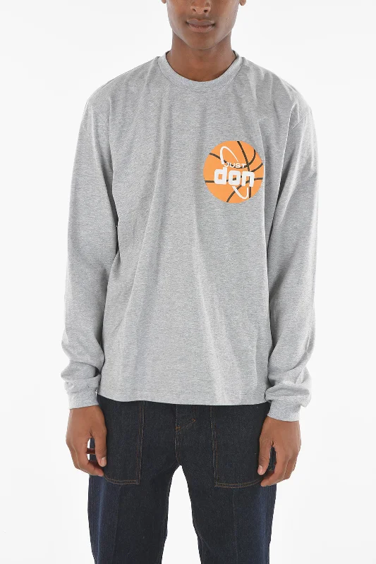 Just Don Printed Long Sleeve T-shirt