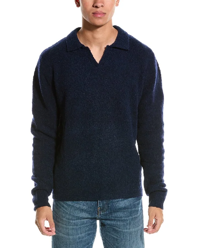 Crazy Deals Kier+J Wool-Blend Polo Sweater