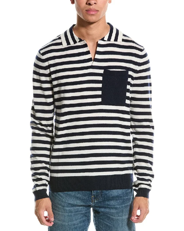 Special Promotion Kier+J Wool & Cashmere-Blend Polo Sweater