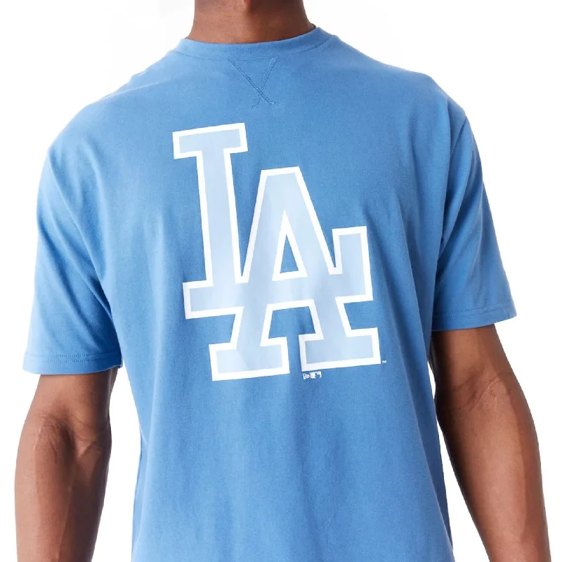 LA Dodgers World Series Blue Oversized T-Shirt