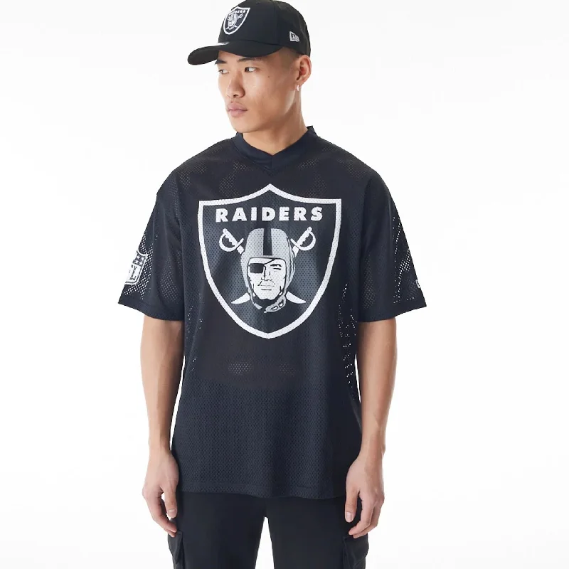 Las Vegas Raiders NFL Mesh Black Jersey