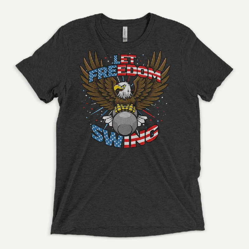 Let Freedom Swing Men's Triblend T-Shirt