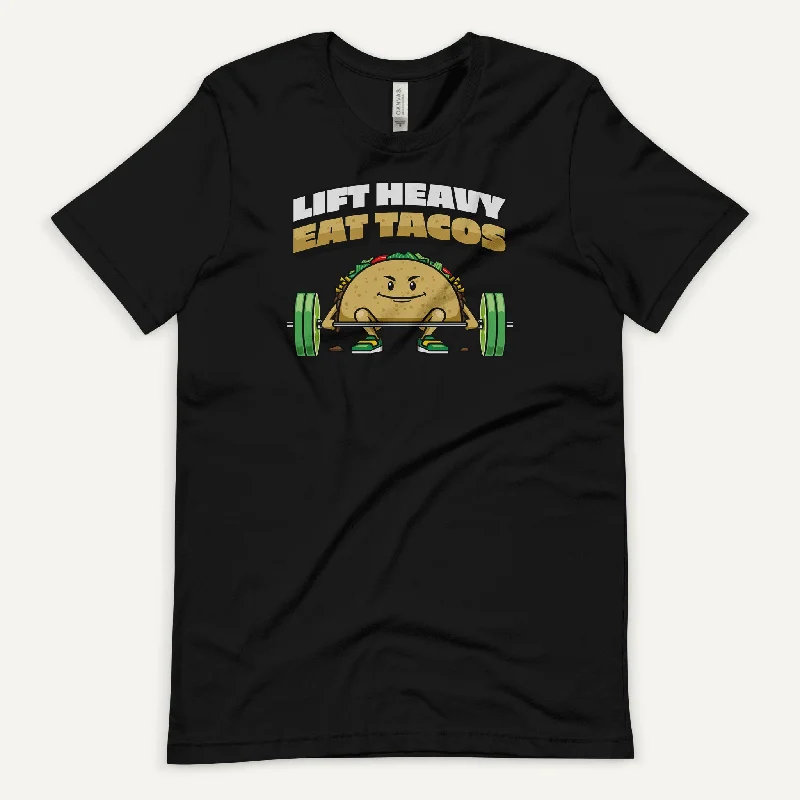 Lift Heavy Eat Tacos Men’s Standard T-Shirt