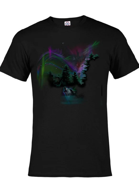 Time-Limited Offer Adult Light Show T-Shirt (Northern Lights)