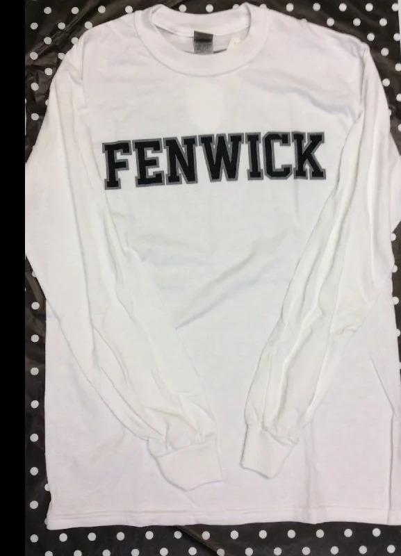 Exclusive Offer Fenwick White Long Sleeved Locker Tag Shirt