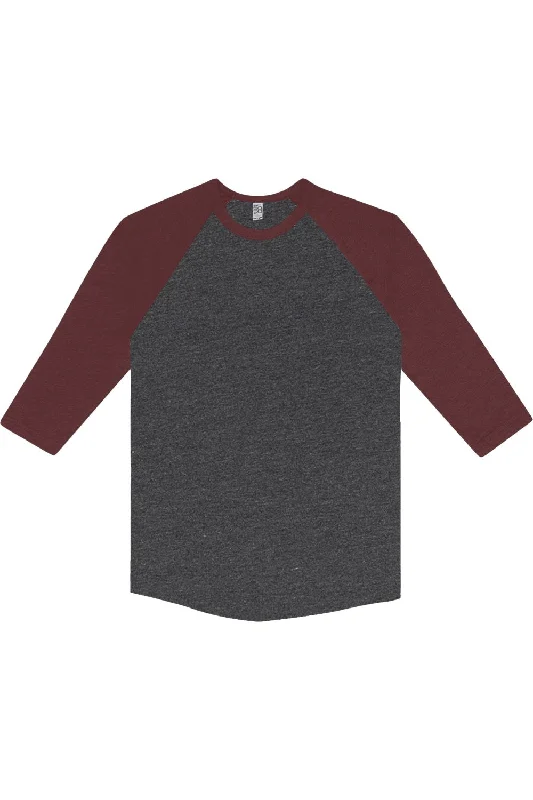 Weekend Sale: Don't Miss Out Los Angeles Apparel USA-Made Three Quarter Sleeve Raglan Baseball T-Shirt Weekend Sale: Don't Miss Out Los Angeles Apparel USA-Made Three Quarter Sleeve Raglan Baseball T-Shirt