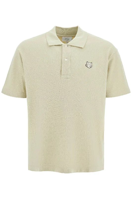 Maison Kitsune Men's 'Bold Fox Head Comfort Fit Polo Shirt