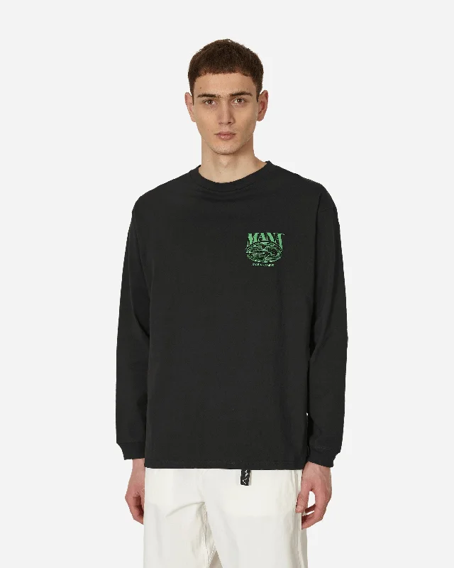 Super Savings CiTEE Airlines Longsleeve T-Shirt Black