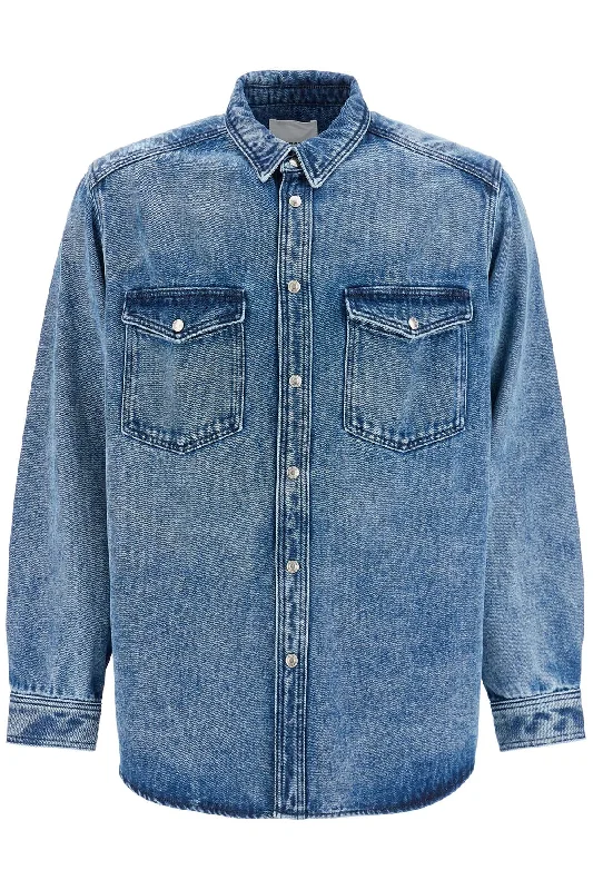 Marant Men's Tailly blue Overshirt