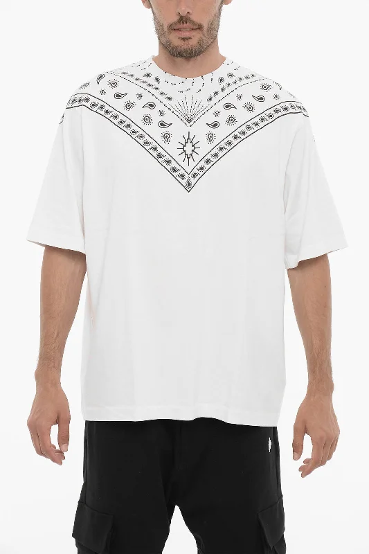 Marcelo Burlon Bandana Motif Crew-neck T-shirt