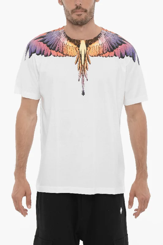 Marcelo Burlon Regular Fit ICON WINGS Crew-neck T-Shirt