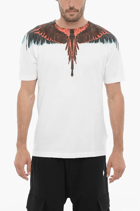 Marcelo Burlon Regular Fit ICON WINGS Crew-neck T-Shirt