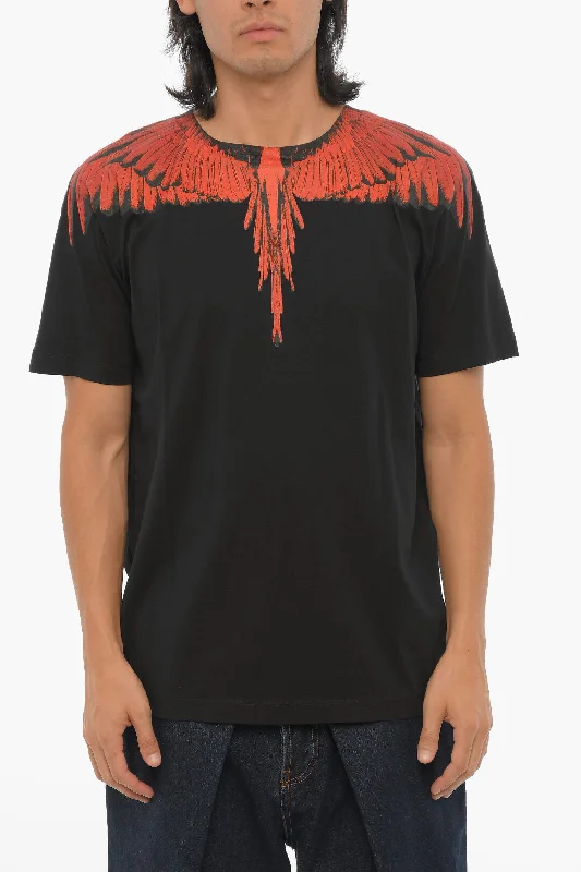 Marcelo Burlon Regular Fit ICON WINGS Crew-neck T-Shirt