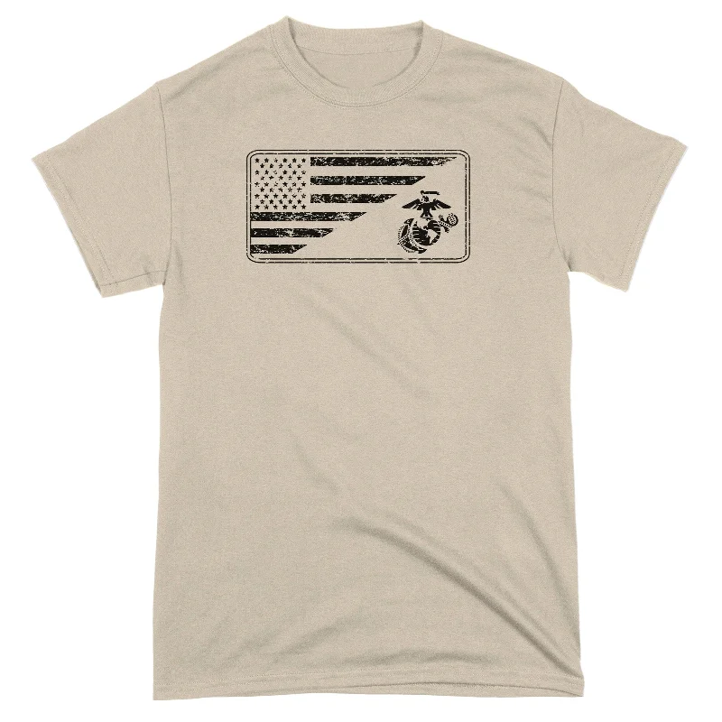 Value Pack Marines EGA & Split U.S. Flag Sand Tee
