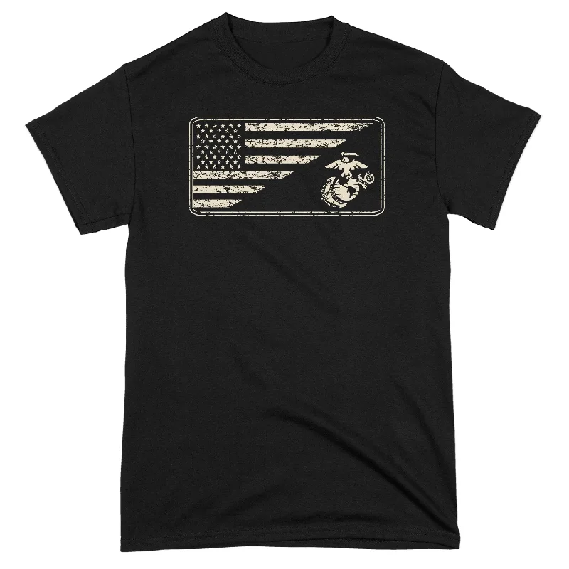 Sale Alert Marines Sand EGA & Split U.S. Flag Tee