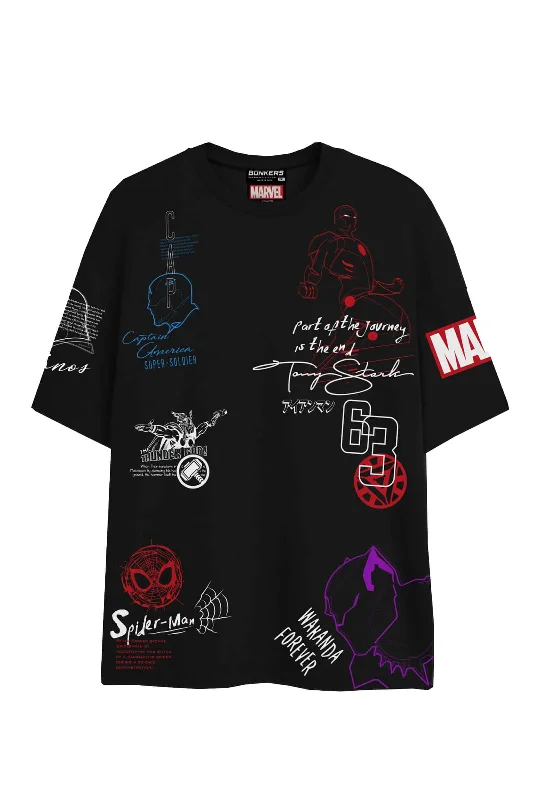 Markdowns Marvel Assemble Oversized T-shirt