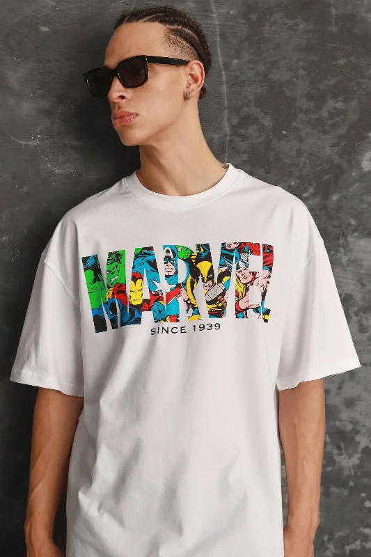 Stock Clearance Marvel Signature Oversized T-shirt