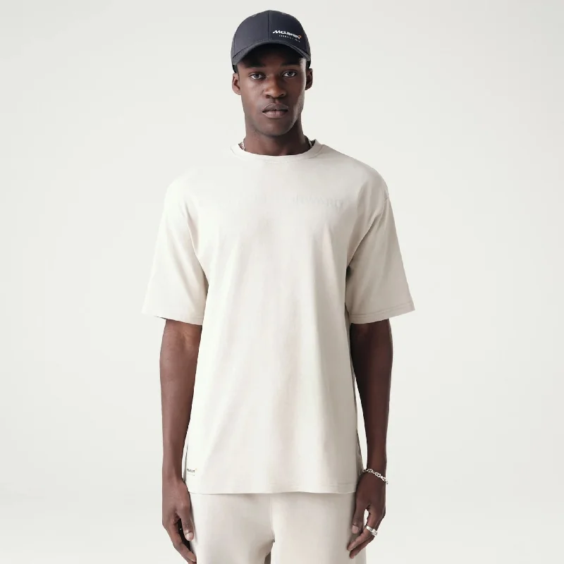 McLaren Racing Washed Pack Cream On Cream Oversized T-Shirt