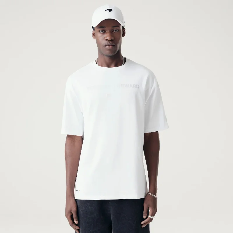 McLaren Racing Washed Pack White Oversized T-Shirt