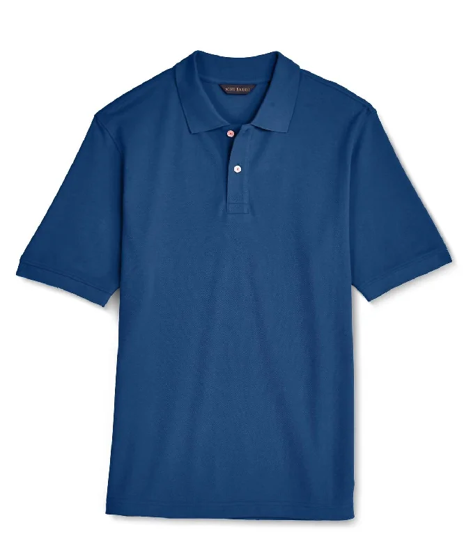 Men Pique Polo In Regal