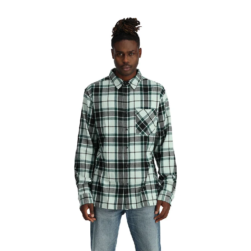 Weekend Savings Spectacular Mens Elevation Flannel - Wintergreen