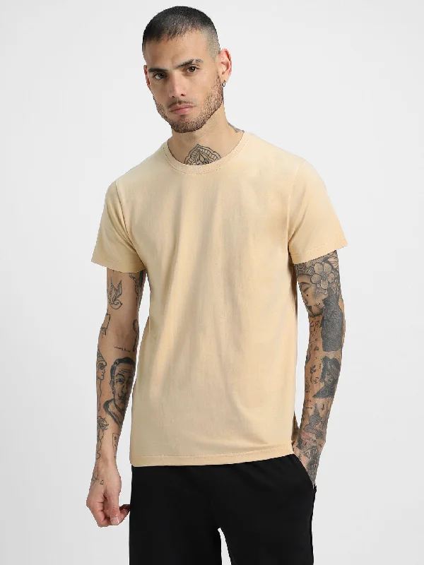 Online Exclusive Swan White Plain Tshirt