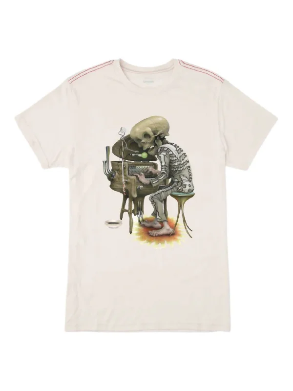 Men's The Organist T-Shirt In Antique White