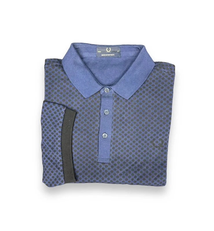 Season Finale Sale Men's Twin Tipped Polo Shirt In Navy