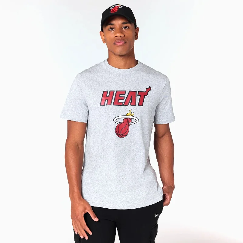 Miami Heat NBA Grey T-Shirt