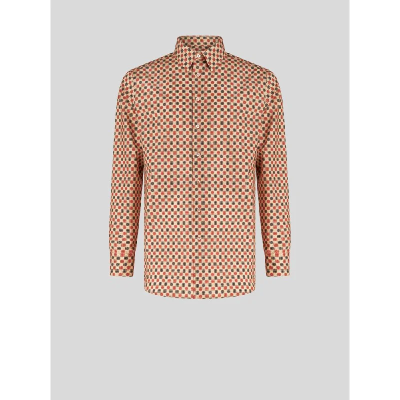Final Sale MICRO GEOMETRIC PATTERN SHIRT