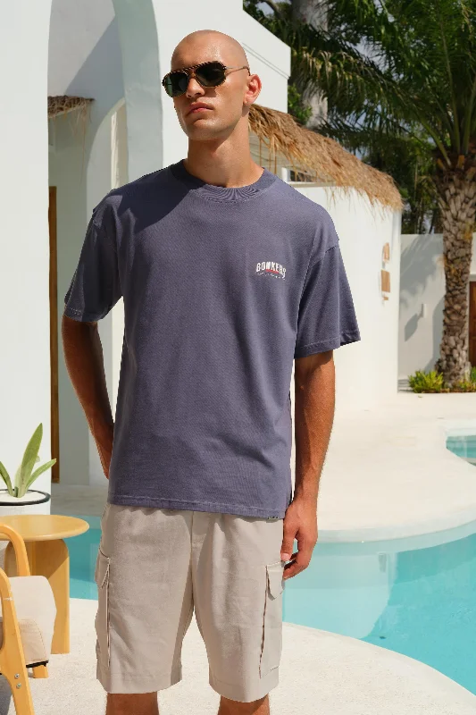 Customer Appreciation Sale Moonlight Blue 100% Supima Cotton Oversized T-shirt